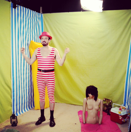Chicas_Tuerca's tweet photo. De rodaje!! con #DigitalMuffin #AlexO'Dogherty http://t.co/EovJsEgkpw