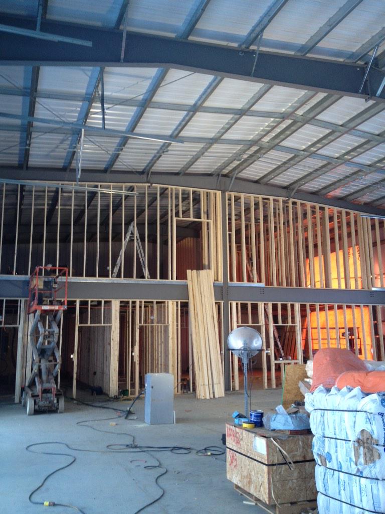 mccarty89's tweet photo. Progress at the new Fountain Tire.  #CraneSteelStructures #McCartyConstruction http://t.co/tqji07yPnJ