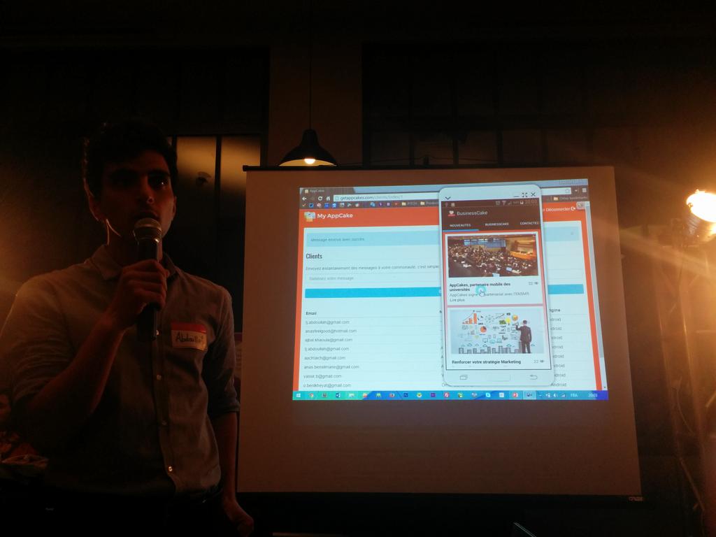 Tu peux être fier de ton frère @Abderrahmane_TJ ! Great solution! #Appcakes #pitchlab