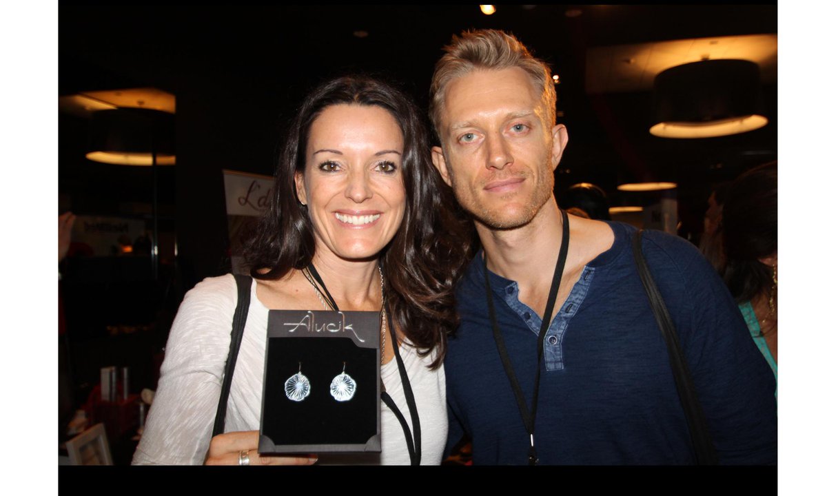 AlucikDesign's tweet photo. Honoured to see #Alucik in the hands of this talented pair. @kyfurneaux &amp; @TheNeilJackson thanks for visiting us! http://t.co/98OX1BJTDm