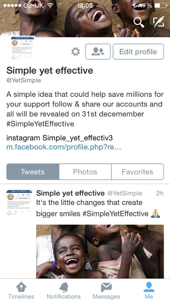 YetSimple's tweet image. thank you for your support @BlindVeterans Would be much appreciated if you could share our page. #SimpleYetEffective🙏
