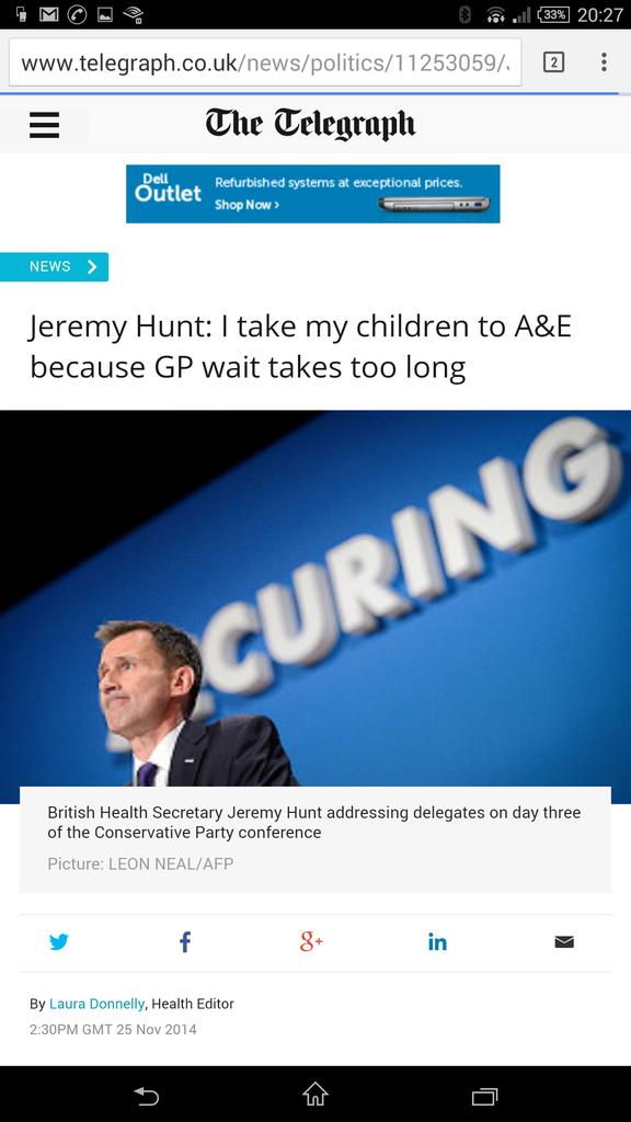 bengoldacre's tweet photo. This is without question the most stupid, insightless and irresponsible thing I have ever seen from a health minister http://t.co/29OKJj8KN7