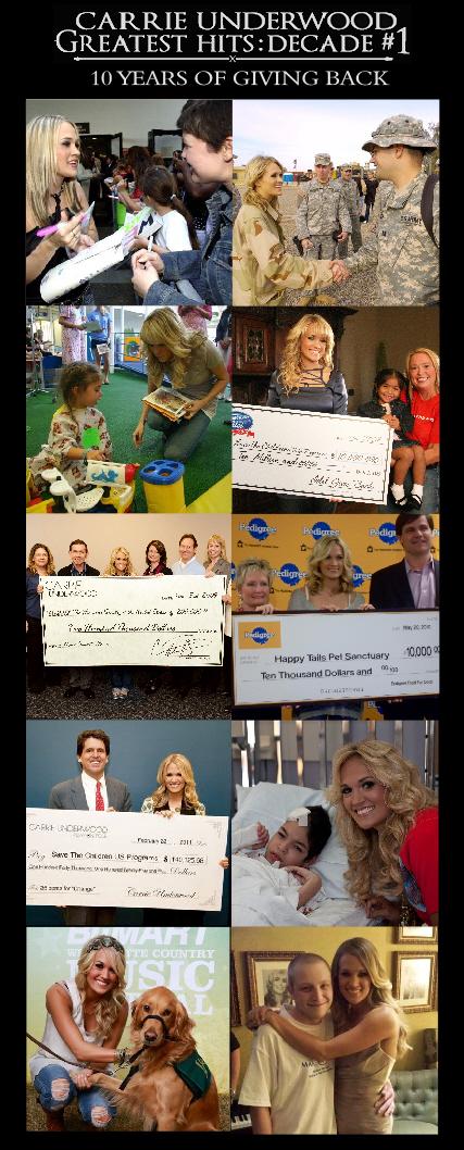 carrieunderwood's tweet photo. “@Carrie_UK: 14 days to go until #CUX1! Today we're celebrating 10 years of philanthropy; http://t.co/UQAL0bshag” This makes me happy! 😊