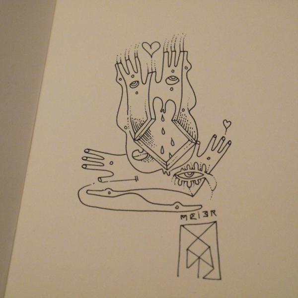 Reiem0812's tweet photo. Back from holiday. It's time to continue my (almost) daily scribbles...
#Meier #drawing #dailyscribbles #silviomeier http://t.co/xvY5gMnzbx