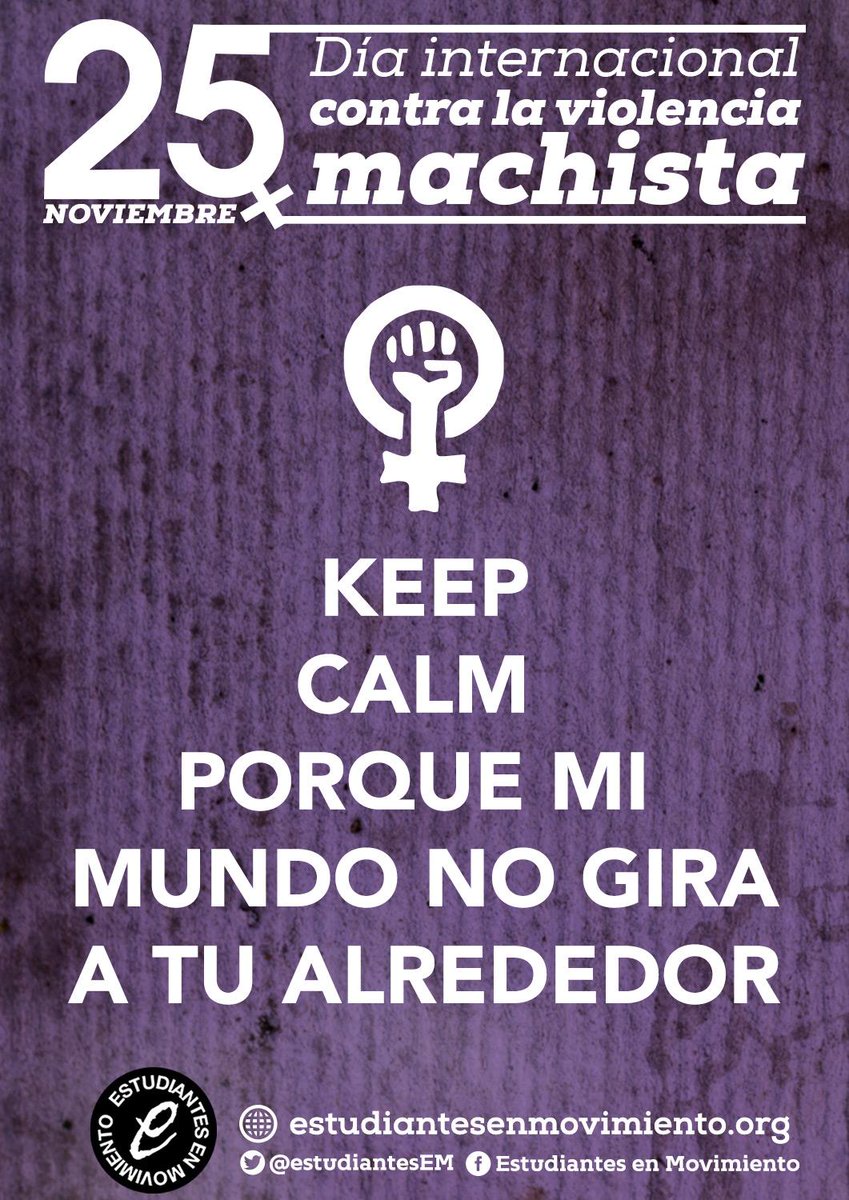 estudiantesem's tweet photo. Nuestro mundo no gira alredeedor de un hombre, somos fuertes e independientes y queremos #AulasSinMachismo http://t.co/NrR09TvOm5