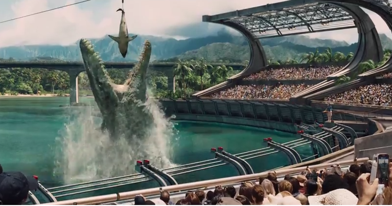 WillMcPhail's tweet image. Can't believe Jurassic World are still keeping Tylosauruses in Captivity. SO cruel. #GreenFish #FuckJurassicWorld