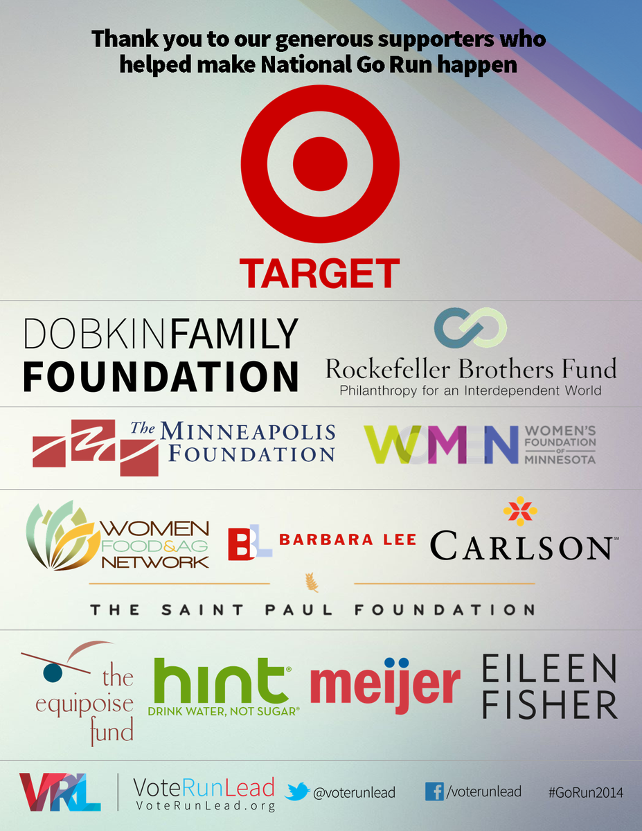VoteRunLead's tweet photo. We'd like to extend an enormous THANK YOU to all of our #GoRun2014 sponsors who helped make it all happen! http://t.co/0IfQThJ14v