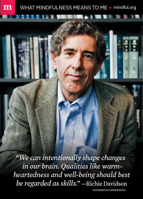 MindfulOnline's tweet photo. "We can intentionally shape changes in our #brain."—neuroscientist Richie Davidson http://t.co/hv9ORanrut #health http://t.co/NLfPf3jx46