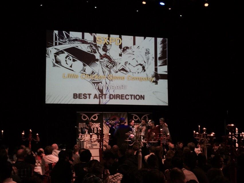 iamjoram's tweet photo. Super congrats to @LittleChickenCo for winning the Dutch game award for best art direction with #sxpd http://t.co/K80UtleiES