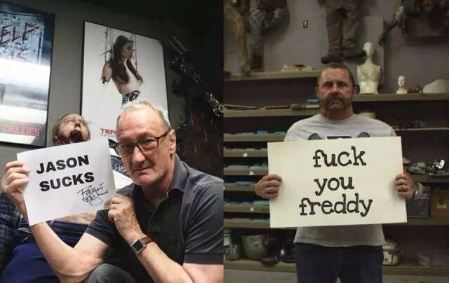 hannah_scott00's tweet photo. Giggles all around 😊 #jason #freddie #friday13 #giggles http://t.co/outtu3z9GN