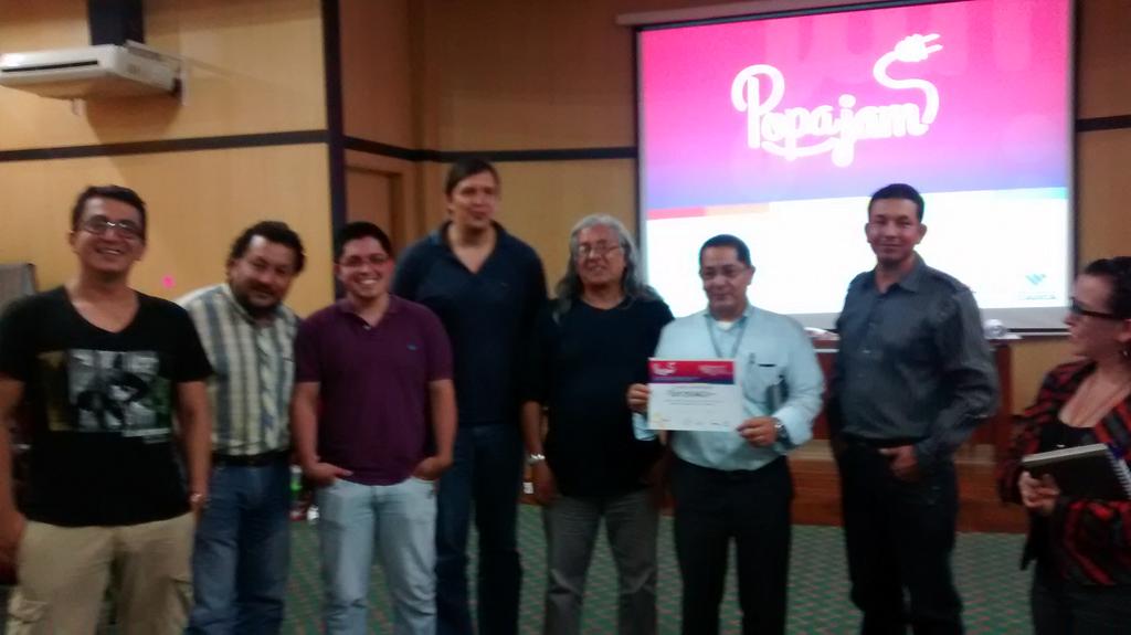 ThinkJammers's tweet photo. Felicitaciones al equipo 'TurisCauca' la mejor presentación del #PopaJAM @CCCauca @InnpulsaCol http://t.co/HOmtJqUKLS