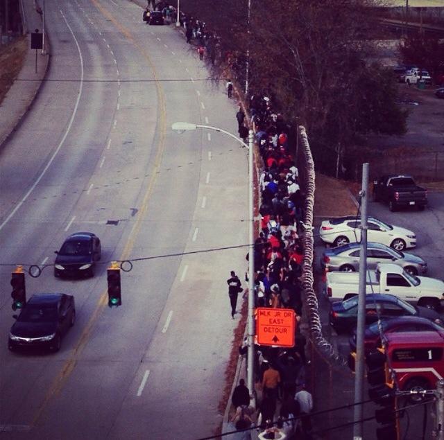 UrbanCusp's tweet photo. Photos from the protests in #Atlanta today.
#Ferguson #FergusonDecision #AUC #CNN http://t.co/5ijpRlRZ2K
