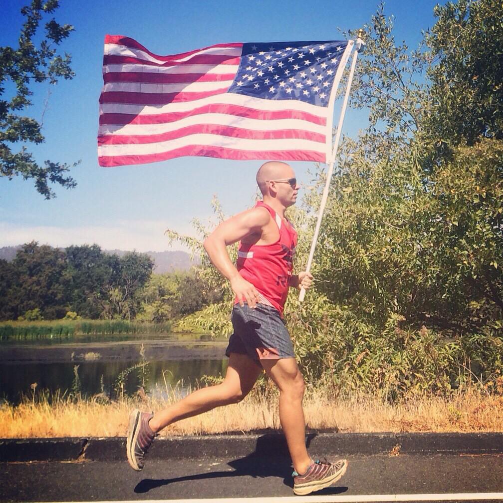 jessholland's tweet photo. It was an honor to run next to @rundavejames during @TeamRWB's #OldGloryRelay #RunWithGlory 🇺🇸 http://t.co/QCTFMr5T3O http://t.co/beOSnk7xZl