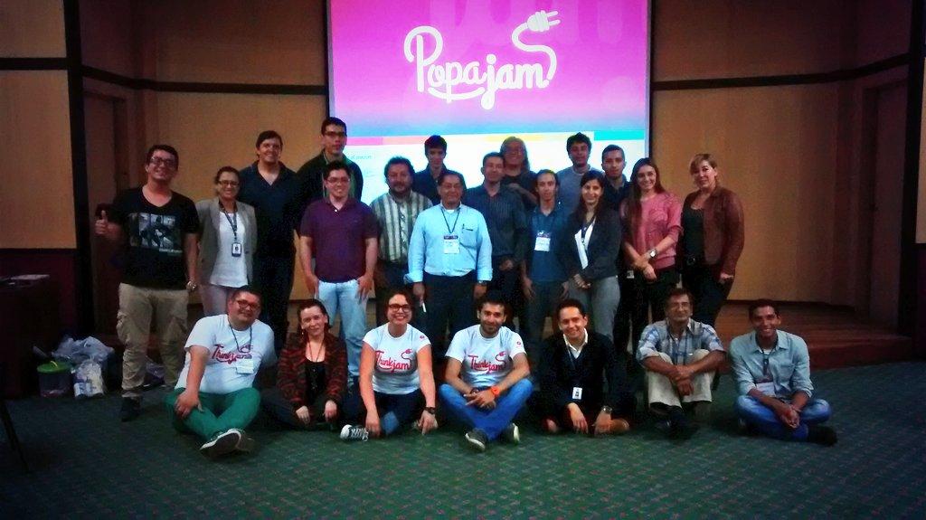 ThinkJammers's tweet photo. Así culmina #PopaJAM. Gracias por abrimos las puertas para la cocreación en la Ciudad Blanca @CCCauca http://t.co/OdHzMDEWXc