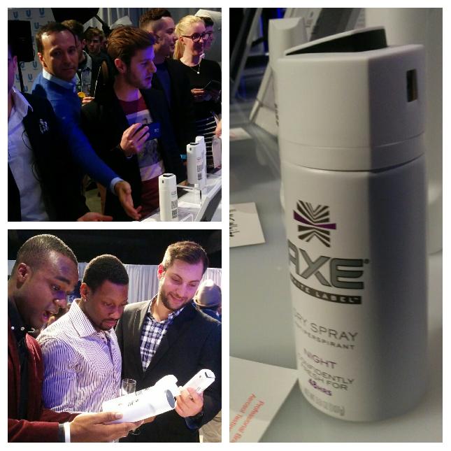 AndyMPressoir's tweet photo. En direct du lancement de la nouvelle gamme de @AXE. @PLCloutier Fini les problèmes de fraicheur! #Axewhite http://t.co/AH2BcbFOFY
