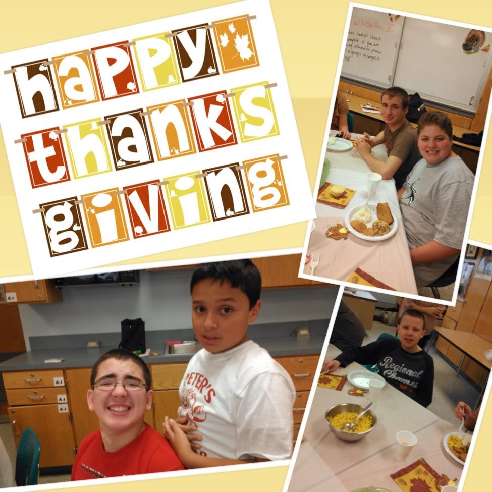 MegPorter10's tweet photo. Enjoying our Thanksgiving feast! #bmsccc http://t.co/SRMIK0zH3s