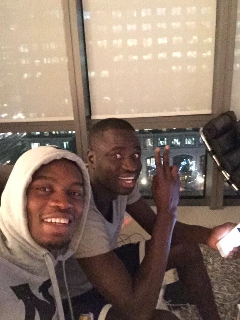 iamdiafrasakho's tweet photo. Sékou and me http://t.co/4QQEbQxwyF
