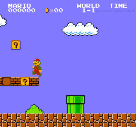 RecuerdoDeLos90's tweet photo. ¿QUIÉN MÁS PASÓ UN MONTÓN DE HORAS JUGANDO AL SUPER MARIO BROS? http://t.co/MqDzOqdzmy