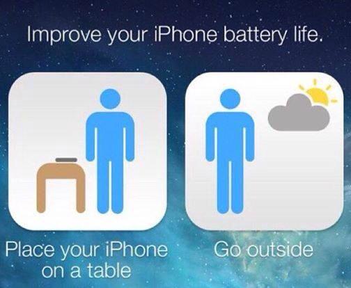 DanhaPriscilla's tweet photo. I found an awesome way to improve your battery life 🔋📱 #SaveBatteryLife http://t.co/Gy1zx7RPzF
