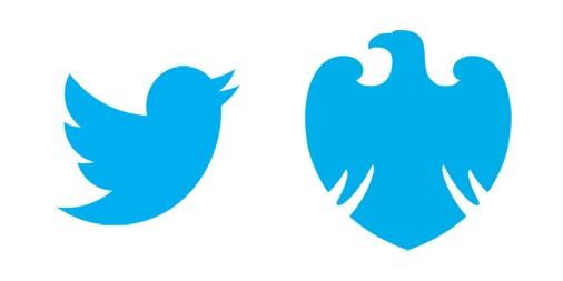SurreyProblem's tweet image. Anyone else thought the Barclays bird could be the father of the twitter bird?