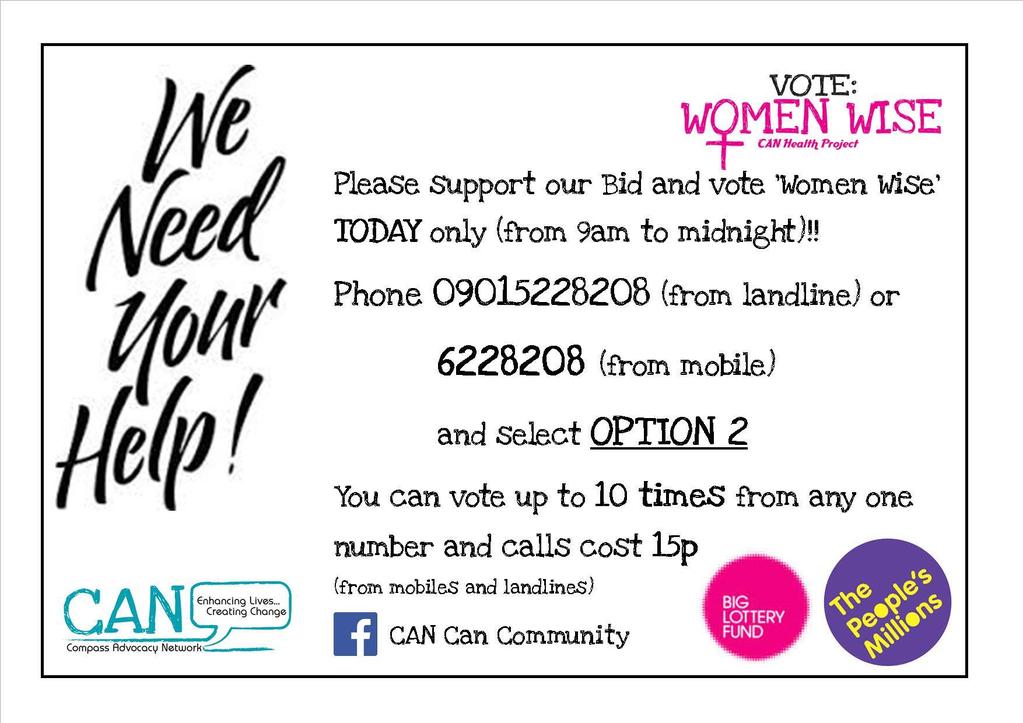 SylviaCANBase's tweet photo. Can i get a RT for #Charity #PeoplesMillions VOTE #WomenWise #LearningDisability @GazGShore @HollyGShore @ScottGShore http://t.co/T4RDlsnlVD
