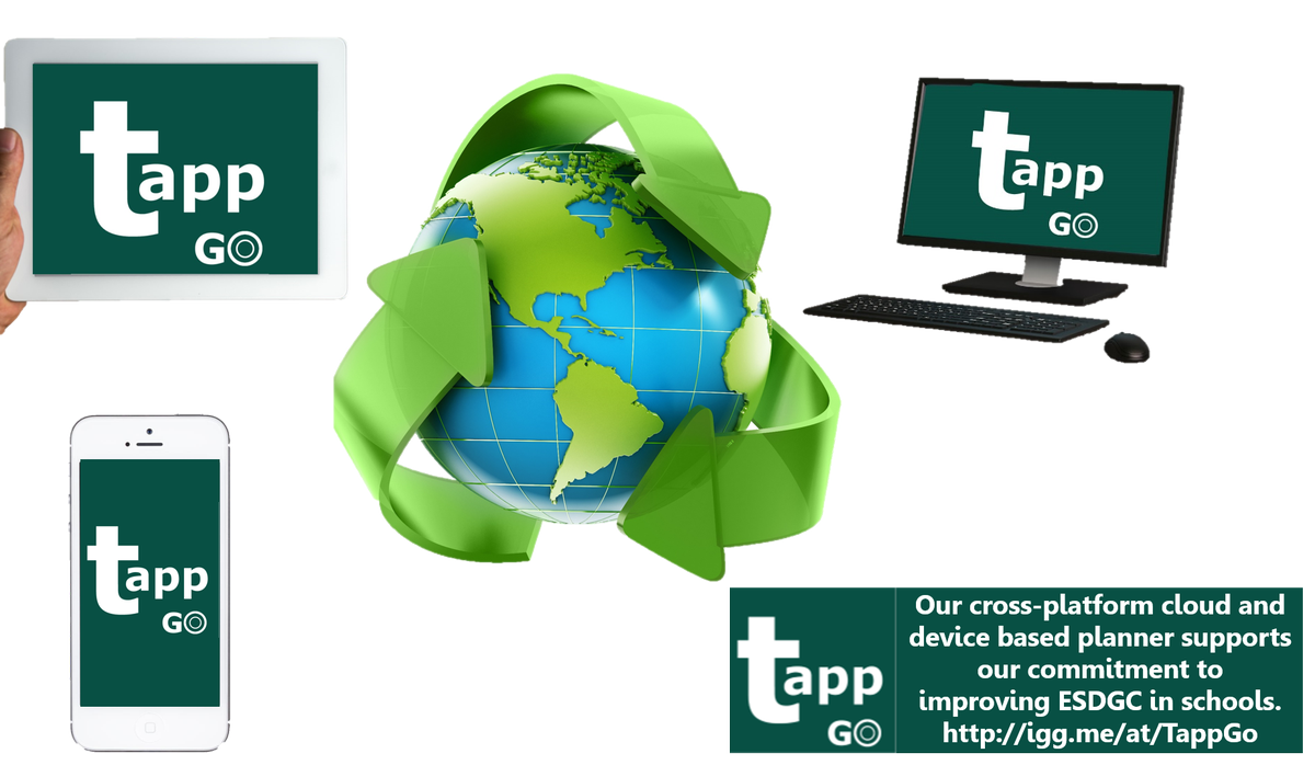 Want your school 2 develop their ESDGC? We at Tapp can support that - sponsor us to build at buff.ly/1r3VotK