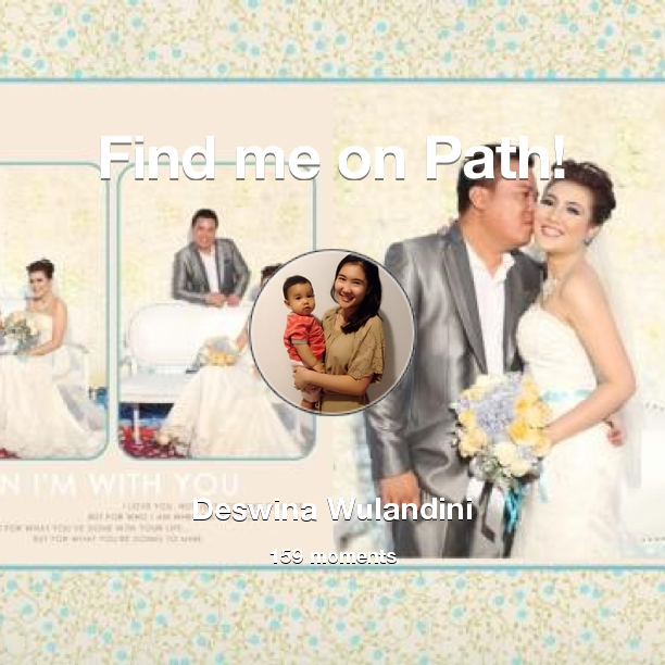 wienfuncious's tweet photo. I've shared 159 memories with my friends on #Path - see them now at http://t.co/hCu0BSFcWk! #thepersonalnetwork http://t.co/YY8Vfw1eLJ