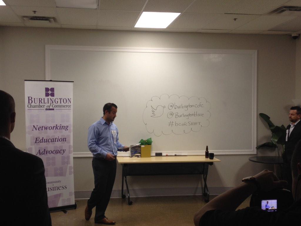 seferiandesign's tweet photo. #bcofcSHIFT event at the @BurlingtonHive is underway!! #BurlON #entrepreneur http://t.co/Fq82QaiqKl