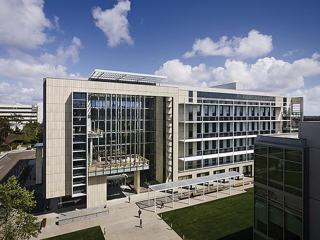 ZGF's contemporary interpretation of Venetian blinds for a new research facility at UCSD bit.ly/1tsbwiS
