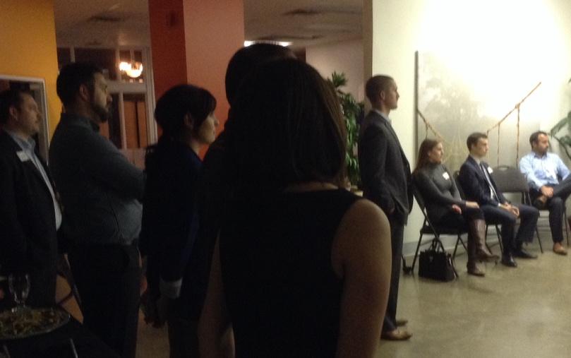 burlingtoncofc's tweet photo. The crowd at #BCofCSHIFT is captivated by Shuan Pennell's story of becoming a freelance IT consultant at 18 yrs old. http://t.co/xAFvQzx4SM