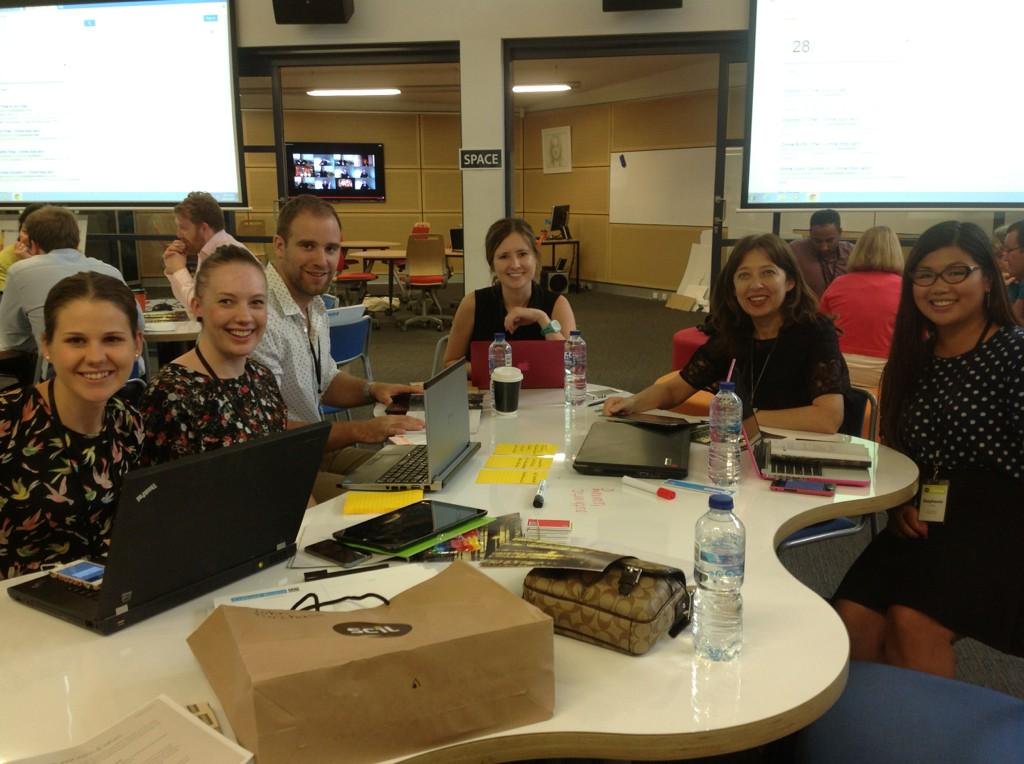 stephygsalazar's tweet photo. The JPPS team at #mim2014 @black_leonie @ccbarney @hgranziera http://t.co/jwTzZyfmWX