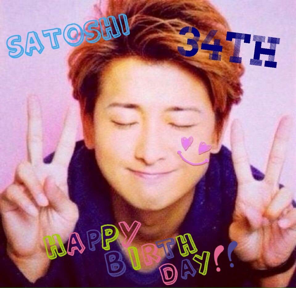 Happy Birthday +° Satoshi Ohno
1983.11.26 2014.11.26

34th                 