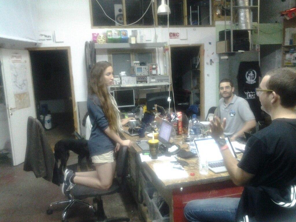 HackspaceTgn's tweet image. Совсем недавно с дружеским визитом побывали в одном из хакспейсов Израиля. #ИТА #ЮФУ #HackSpace