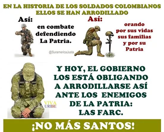 yuescaster's tweet photo. Vea @JuanManSantos lo q ud esta haciendo con #NuestrosHéreos q triste q le de prioridad a esos asesinos!!! @AdasOz http://t.co/f7vpy9KMo8