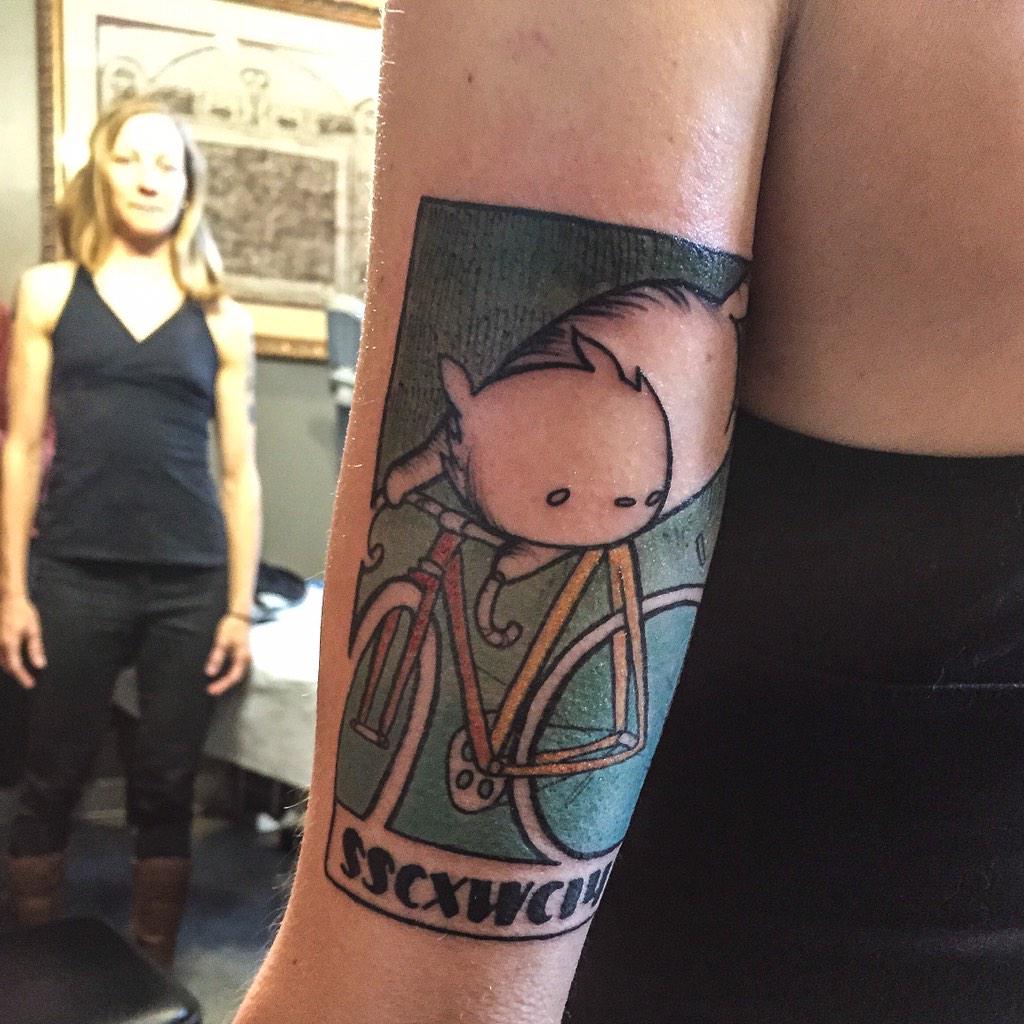 The Reveal! Your (freshly tattooed) #SSCXWC14KY champ, <a href="/meaux_marie/">Meaux Marie</a>!