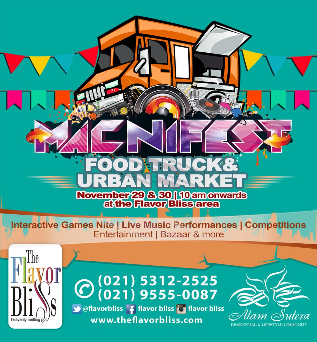 KapanLagicom's tweet photo. #MACNIFEST presented by @flavorbliss will have Food Truck &amp; Urban Market. Meet @LocoMamaBurrito, @TabancoCoffee, etc! http://t.co/AgOyQQcD3A