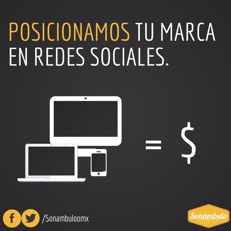 Nosotros nos encargamos de posicionar  tu marca en redes sociales. #Mexicali #MarketingDigital #SocialMedia