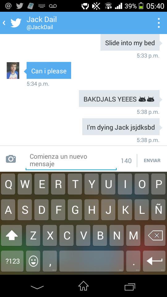crisstycamacho's tweet photo. #JackDm do you remember me? ๐ http://t.co/jjRxHtAoq3