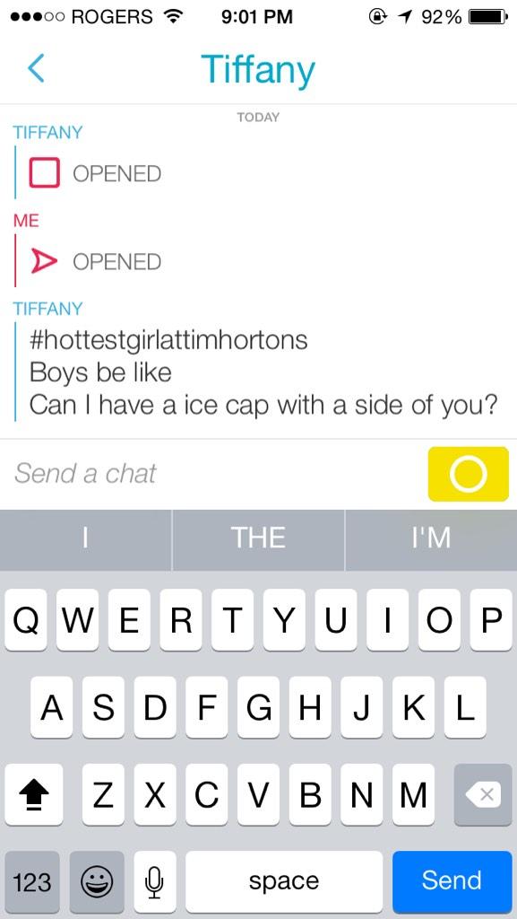 samcheungg's tweet image. i love tiffany ho @tifftotheho with a strong passion #timhortonsproblems