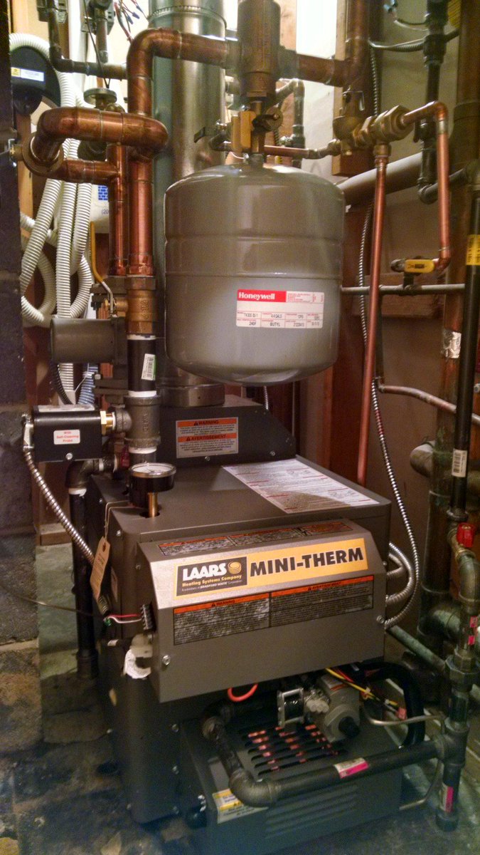 DegreeAbove's tweet photo. new laars boiler install by #degreeabove http://t.co/9UUift139T