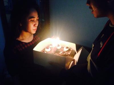 MyBirtdhay*party* thanks ya ade ku , kaka ku , and temanteman :*({})