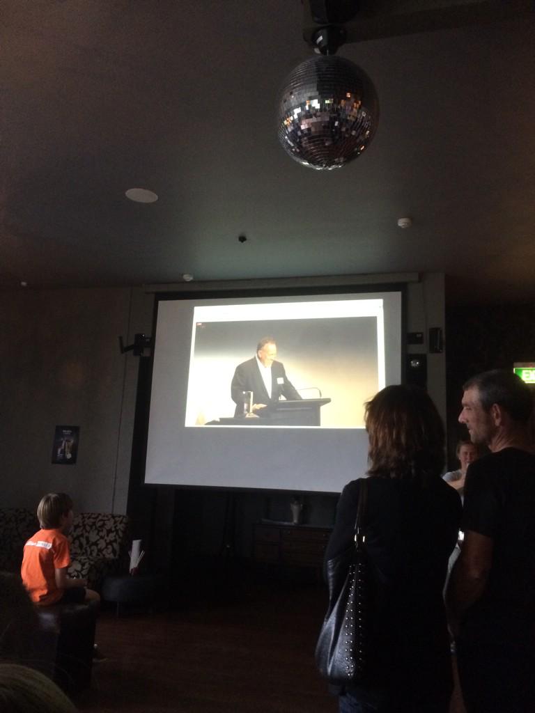 Waiting for the announcement! Go #gigatownwanaka