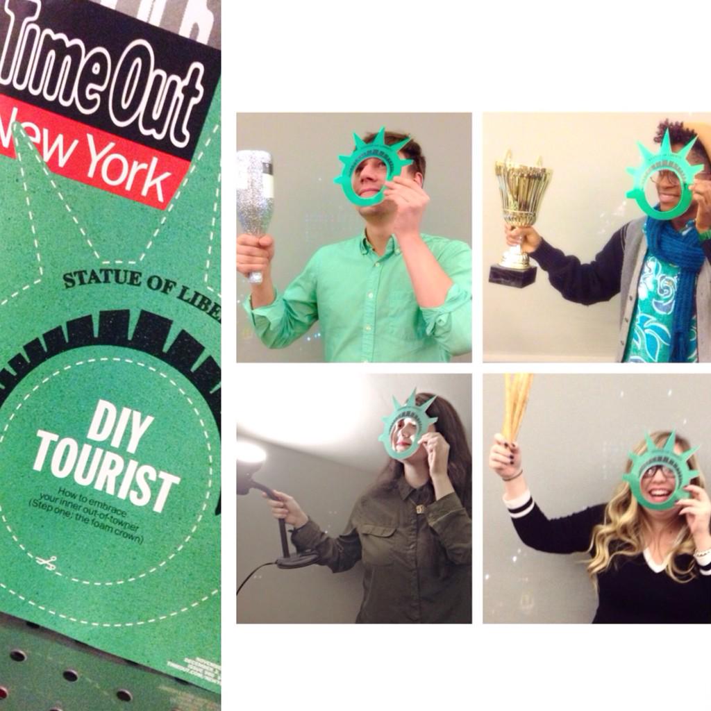rheannabellomo's tweet image. Are we geniuses or are we crazy? @TimeOutNewYork #DIYtourist #editorsatwork