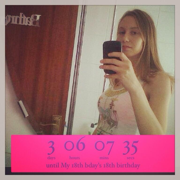 LouiseLinzi's tweet photo. Only 3 days till I'm 18 can't wait 🍺🍻🍷🍸🍹🚬🔞🆔 http://t.co/66kBITqsee