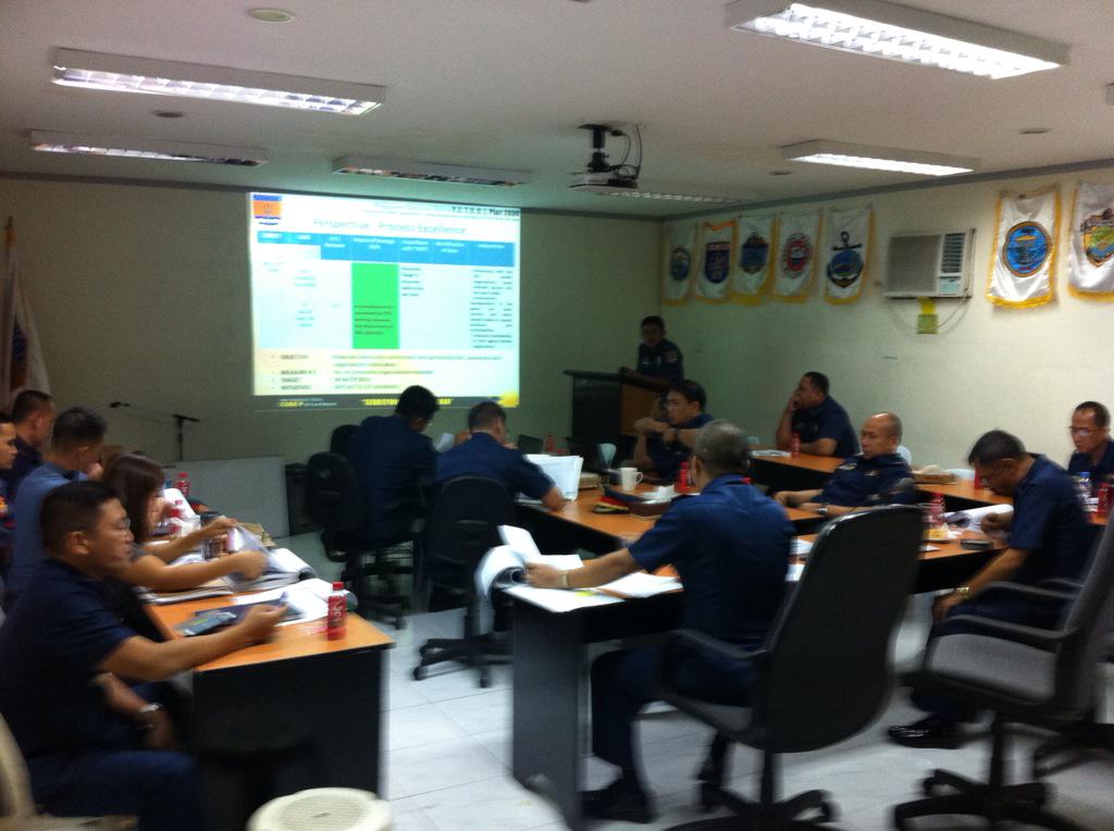 acecop76's tweet photo. 112614 Operations Review on MG Scorecard @maritime_hq @cs_pnpmg @PNP_PCRG @pnpdpcr @pnppio @PNPhotline @AlanLPurisima http://t.co/acFv8Ww4Hz