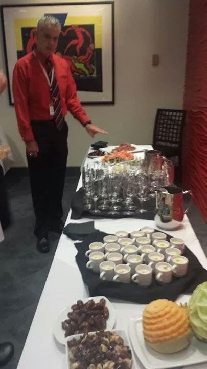 More pics of Cooking w/the Mommas  me and a few of the staff going over the game plan <a href="/Ai_Charlotte/">Ai Charlotte</a> #Culinary
