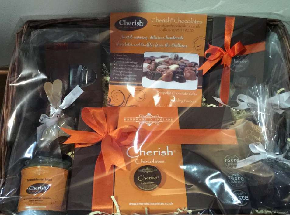 The team over at @TheUrbanMetro gave away our gorgeous Chocolate Hamper at the <a href="/WycombeExpo/">WycombeBusinessExpo</a>. ow.ly/i/7GQMv
