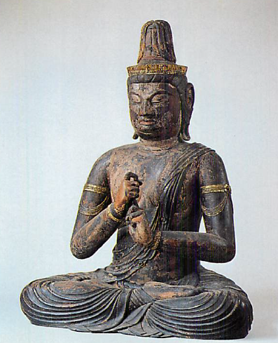 滋賀・石山寺/大日如来坐像(平安初期)】像高96cm。元多宝塔の本尊。一