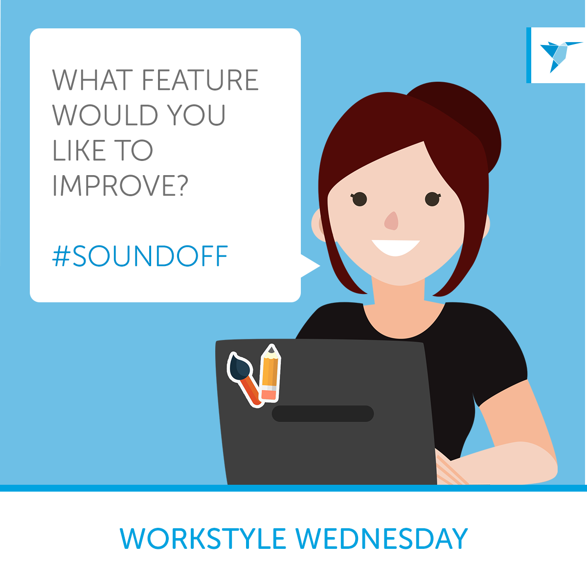 freelancer's tweet photo. #WorkstyleWednesday #SoundOff Tell us which site feature you'd like us to improve on! http://t.co/BJpfzQp3Wd