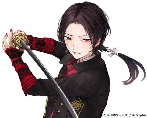 刀剣乱舞 本丸通信 公式 刀剣男士 紹介 加州清光 貧しい環境で生まれた彼はオシャレに気を遣い 綺麗な格好をしていれば主に可愛がってもらえると思っている 口元のほくろがなんとも言えない妖艶さを物語っておりますね D 刀剣乱舞